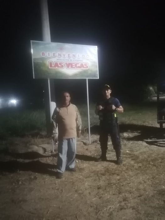 VISITA INOPINADA DEL PRIMER REGIDOR MAURO DÁVILA CÁRDENAS JUNTO AL SERVICIO DE SERENAZGO AL SECTOR LAS VEGAS DISTRITO DE MORALES. 